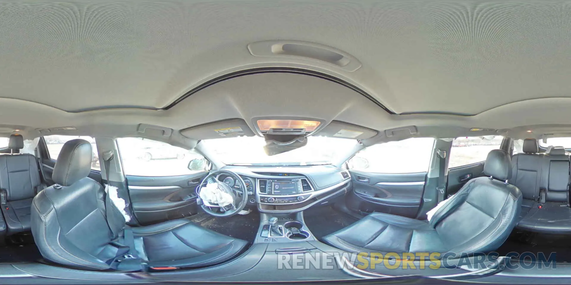 14 fotografías del automóvil dañado 5TDJZRFH2KS618092 TOYOTA HIGHLANDER 2019
