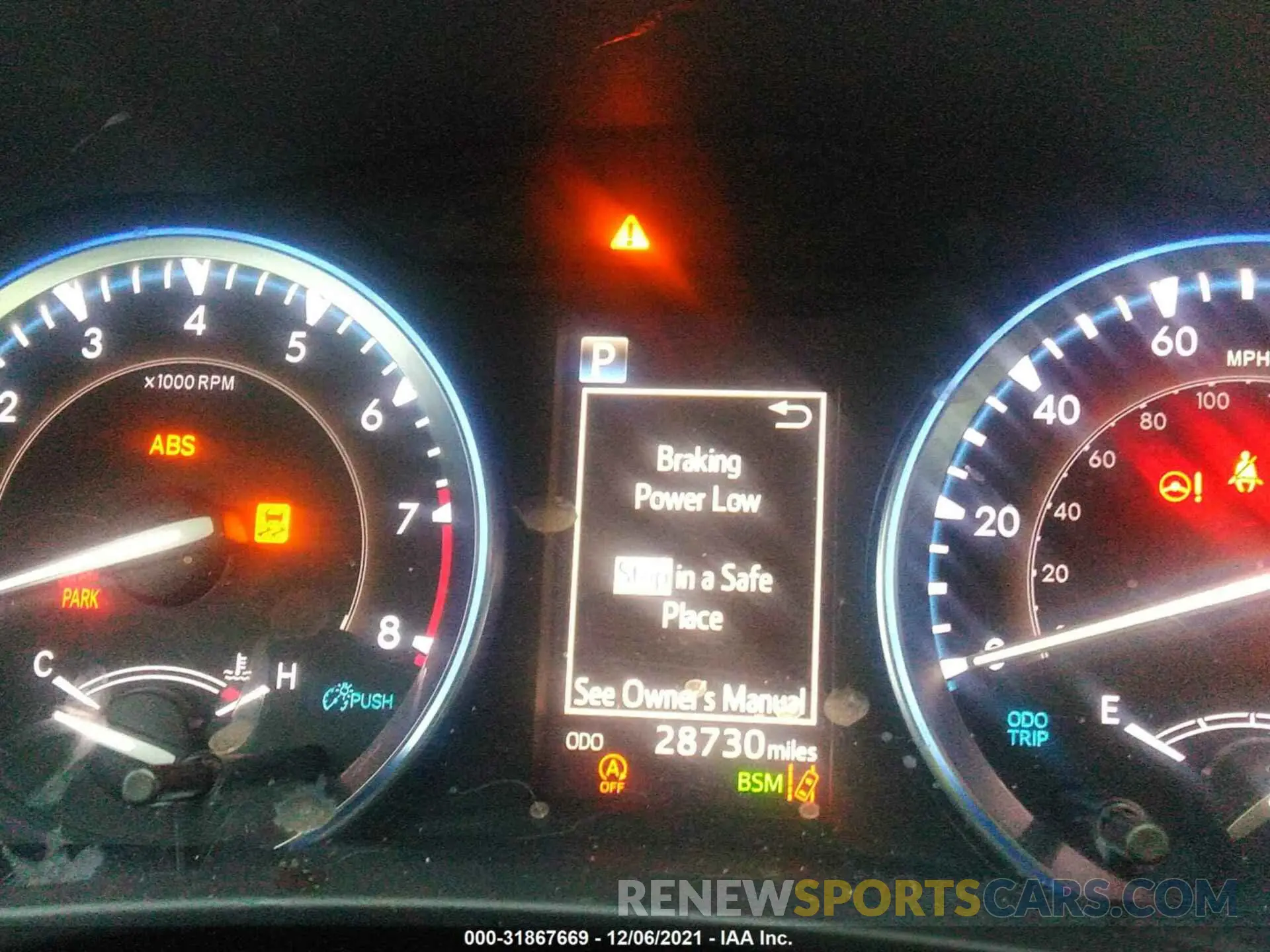 7 fotografías del automóvil dañado 5TDJZRFH2KS620215 TOYOTA HIGHLANDER 2019