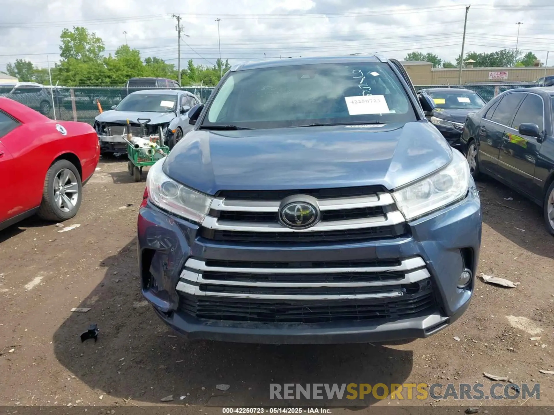 12 fotografías del automóvil dañado 5TDJZRFH2KS975689 TOYOTA HIGHLANDER 2019
