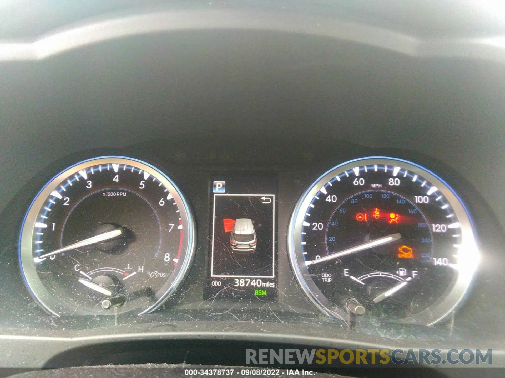 7 fotografías del automóvil dañado 5TDJZRFH3KS562731 TOYOTA HIGHLANDER 2019