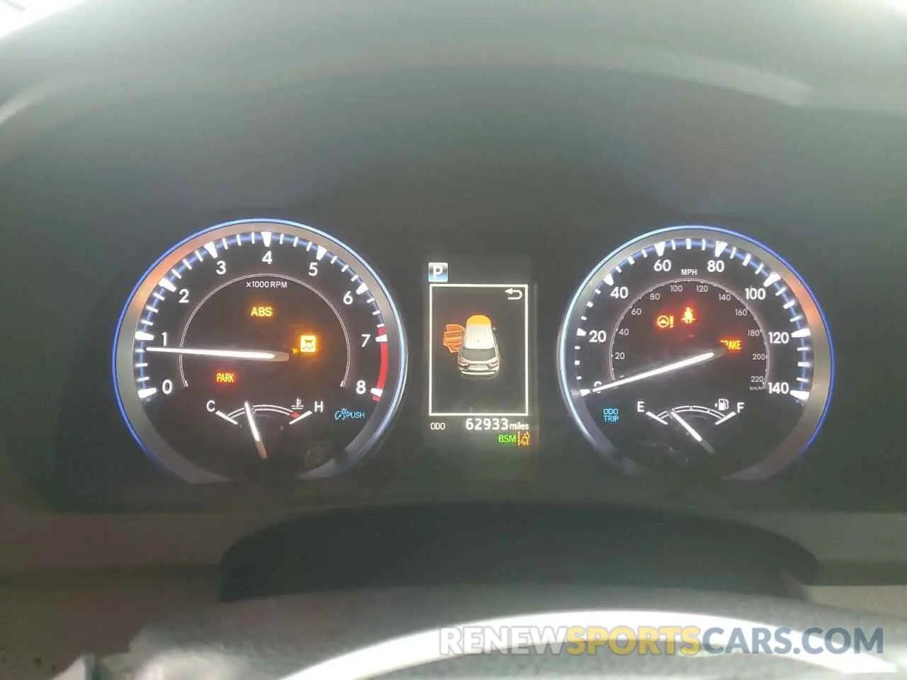 9 fotografías del automóvil dañado 5TDJZRFH3KS620420 TOYOTA HIGHLANDER 2019