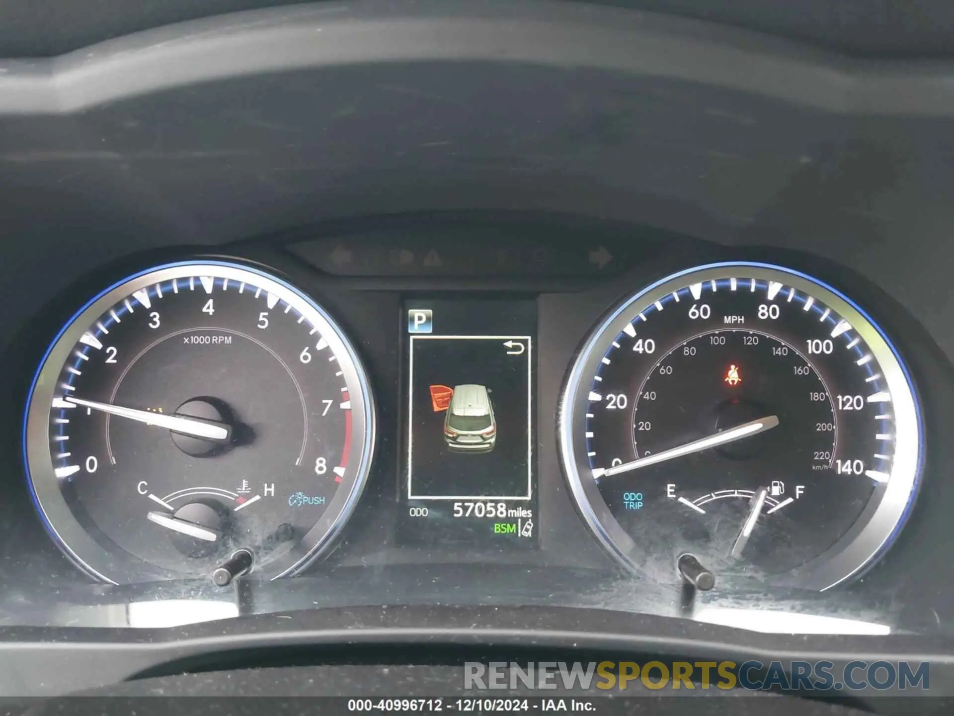 7 fotografías del automóvil dañado 5TDJZRFH3KS709839 TOYOTA HIGHLANDER 2019