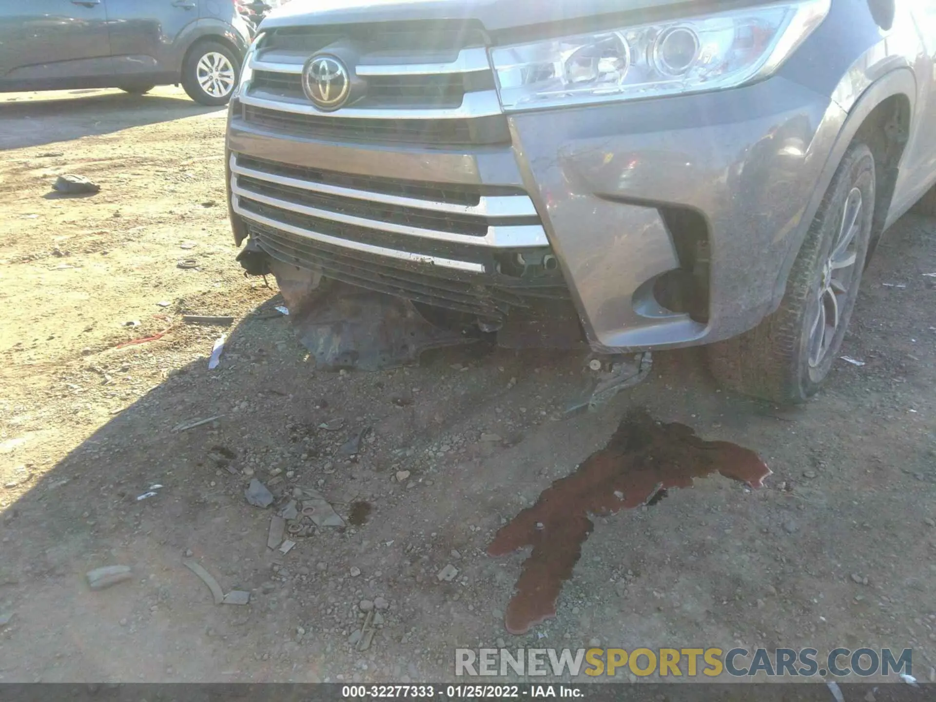 6 fotografías del automóvil dañado 5TDJZRFH4KS596015 TOYOTA HIGHLANDER 2019
