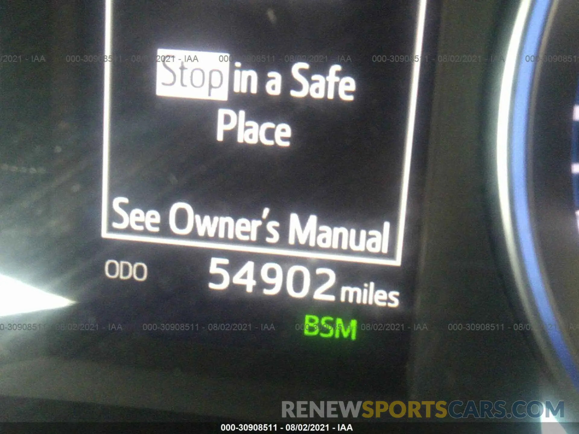 7 fotografías del automóvil dañado 5TDJZRFH4KS955993 TOYOTA HIGHLANDER 2019