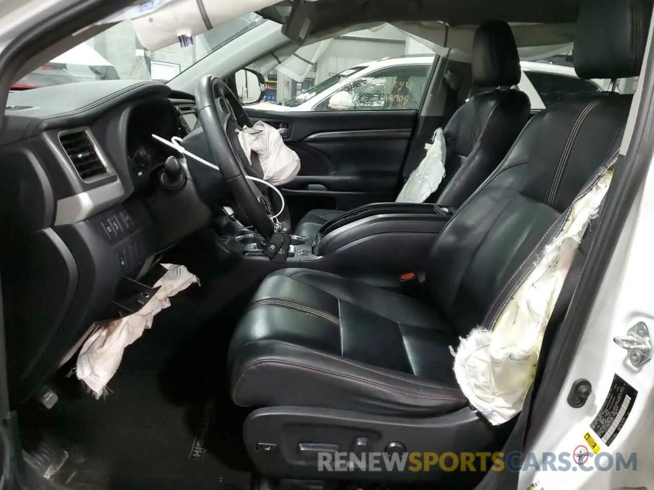 7 fotografías del automóvil dañado 5TDJZRFH5KS563072 TOYOTA HIGHLANDER 2019