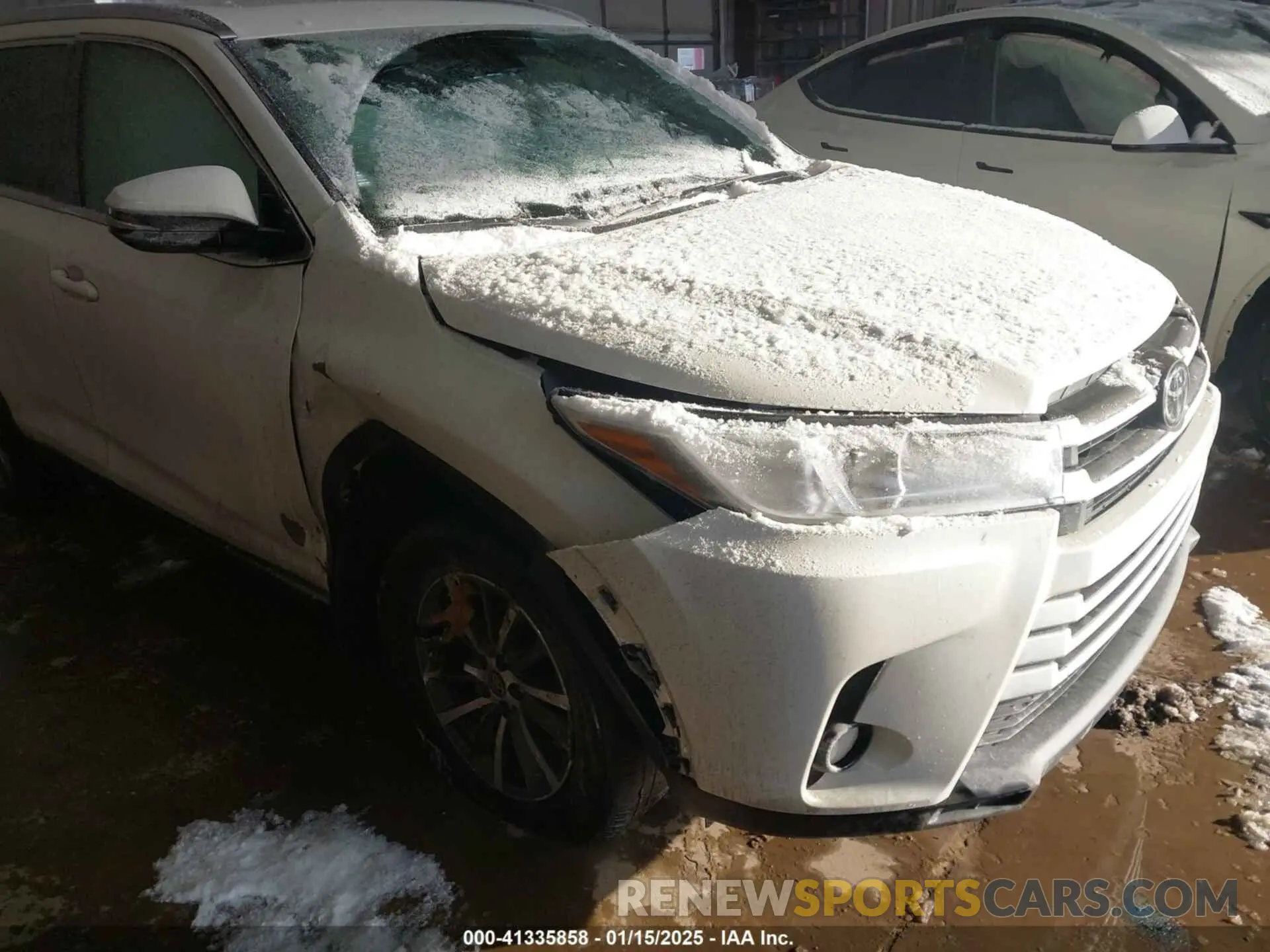 6 fotografías del automóvil dañado 5TDJZRFH5KS572144 TOYOTA HIGHLANDER 2019