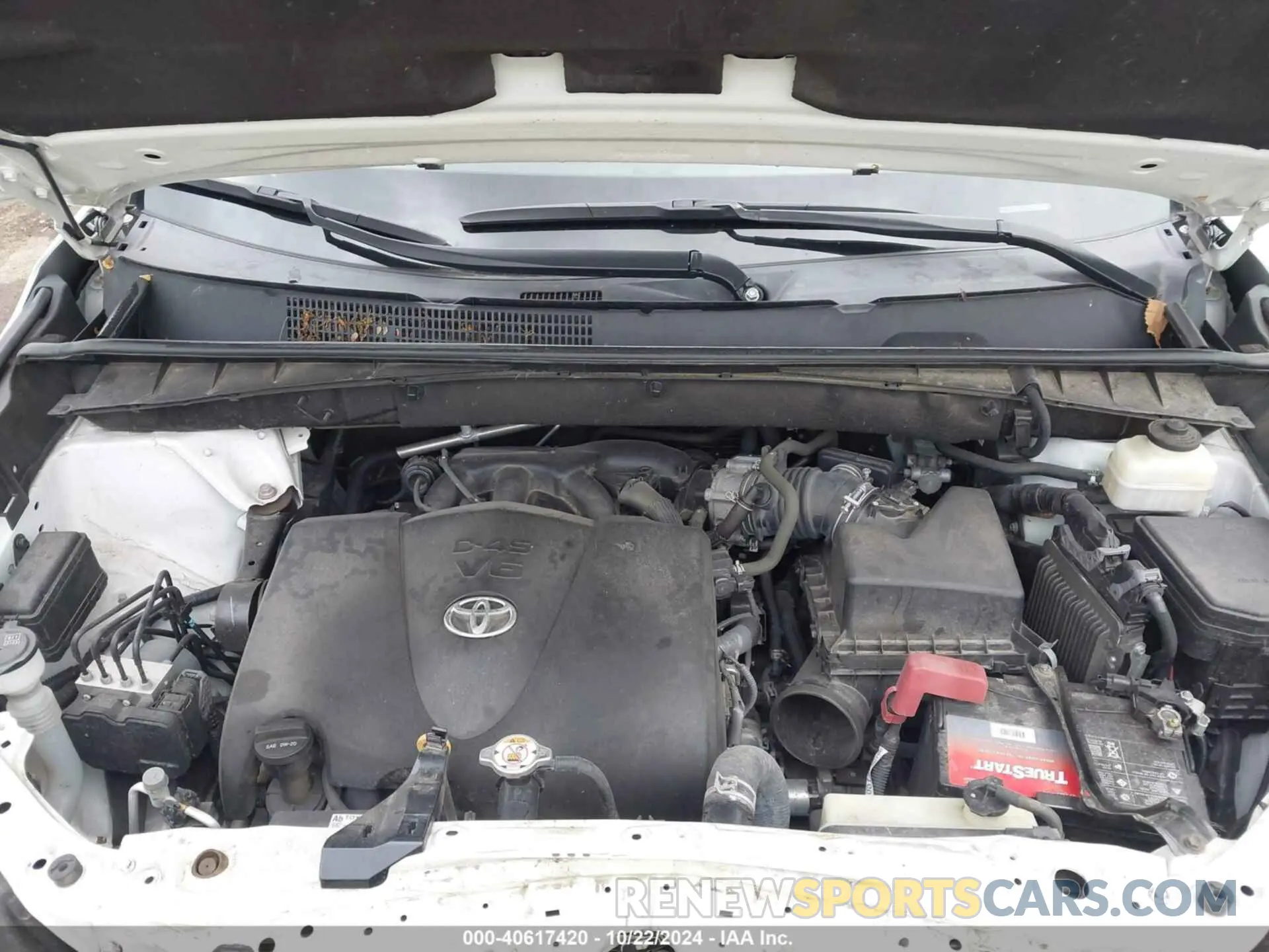 10 fotografías del automóvil dañado 5TDJZRFH6KS562772 TOYOTA HIGHLANDER 2019