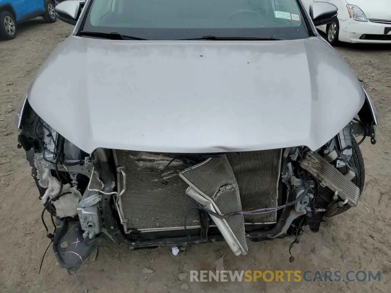 12 fotografías del automóvil dañado 5TDJZRFH6KS589535 TOYOTA HIGHLANDER 2019
