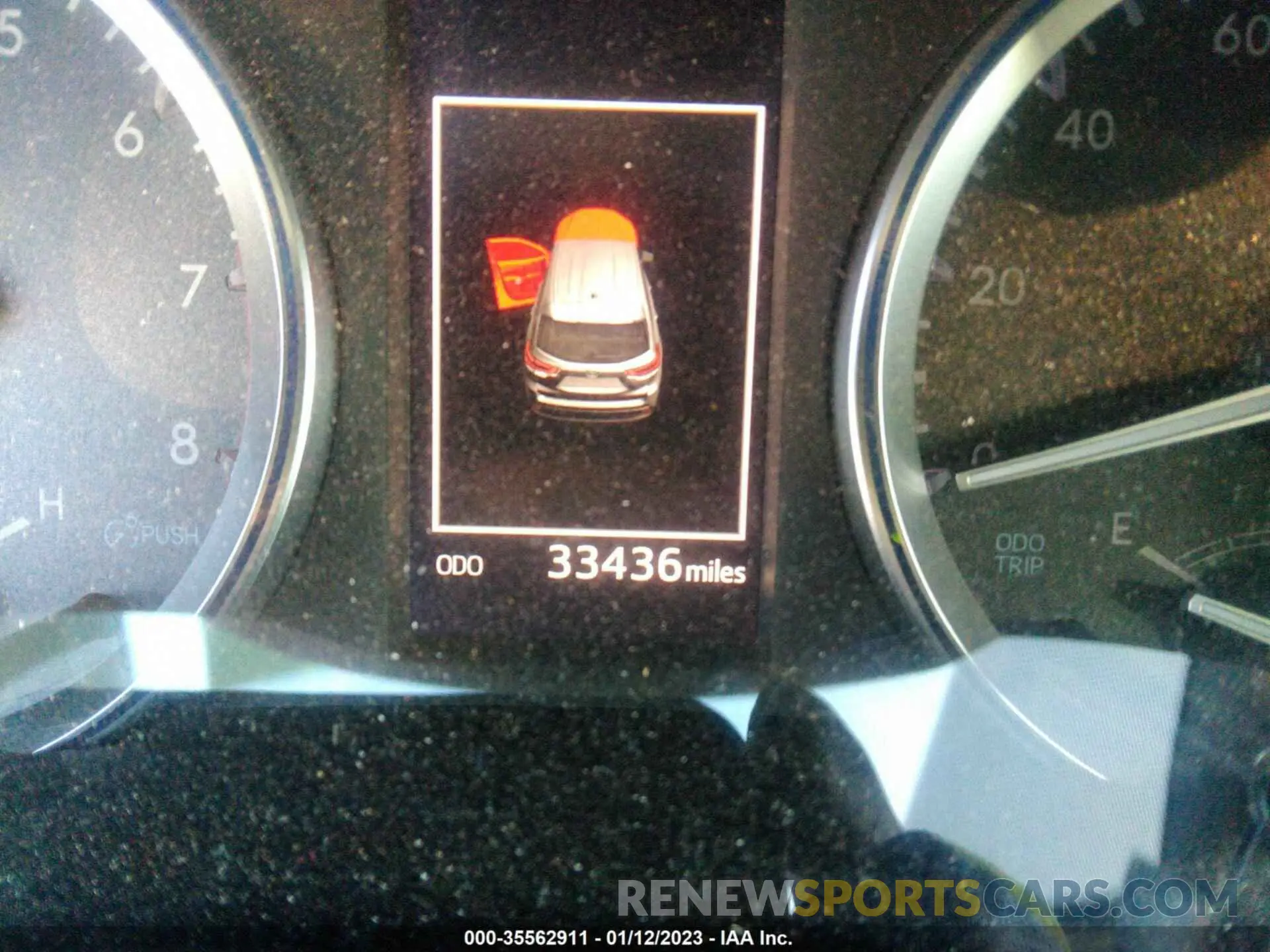 7 fotografías del automóvil dañado 5TDJZRFH7KS581167 TOYOTA HIGHLANDER 2019