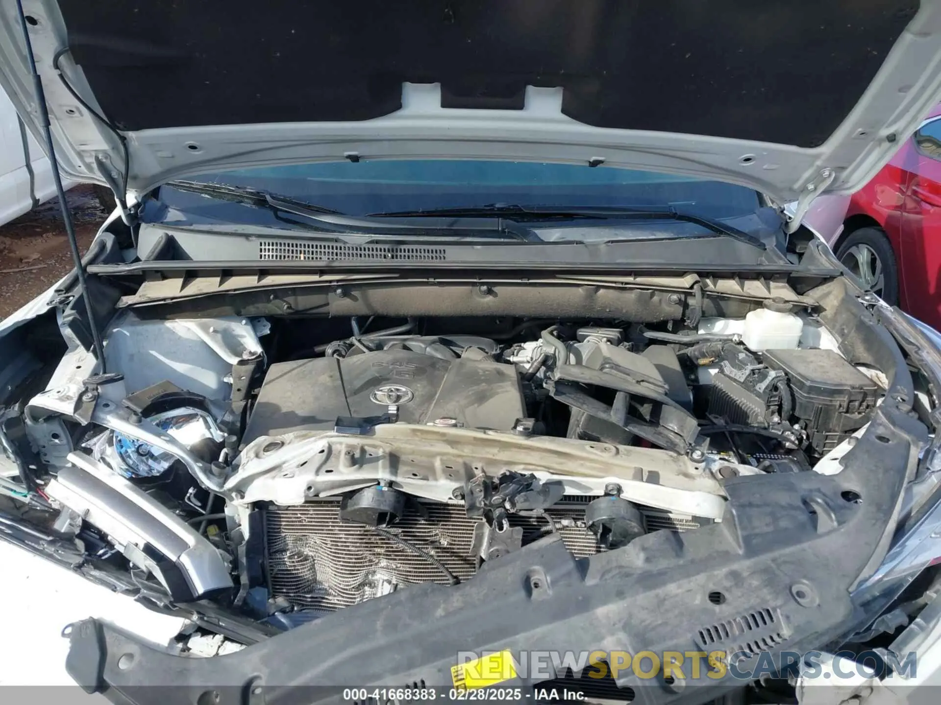 10 fotografías del automóvil dañado 5TDJZRFH7KS588393 TOYOTA HIGHLANDER 2019