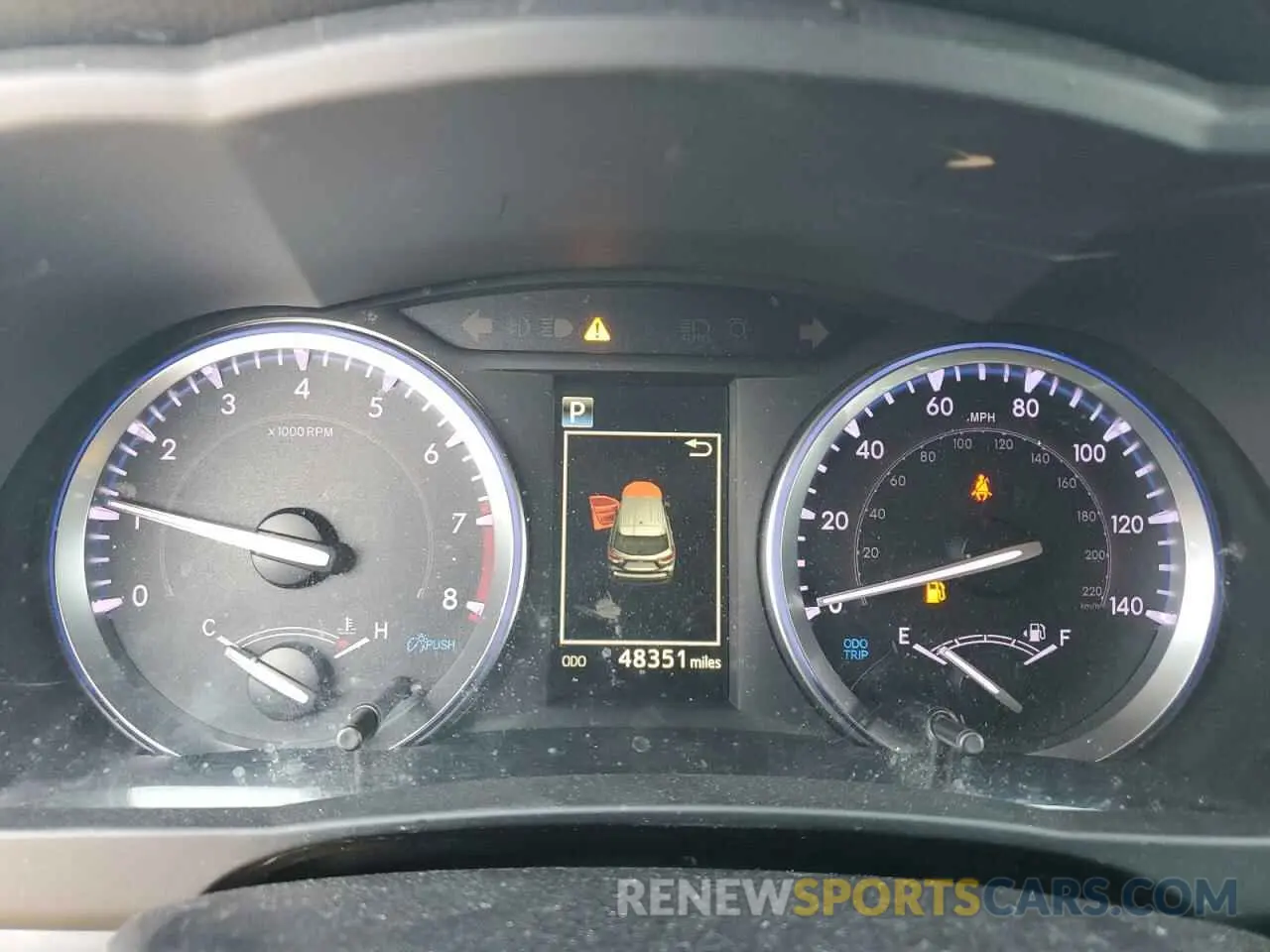 9 fotografías del automóvil dañado 5TDJZRFH7KS600820 TOYOTA HIGHLANDER 2019