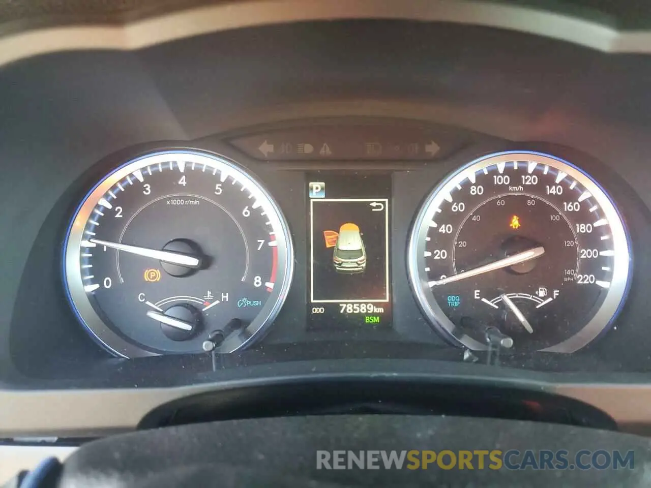 9 fotografías del automóvil dañado 5TDJZRFH7KS734727 TOYOTA HIGHLANDER 2019