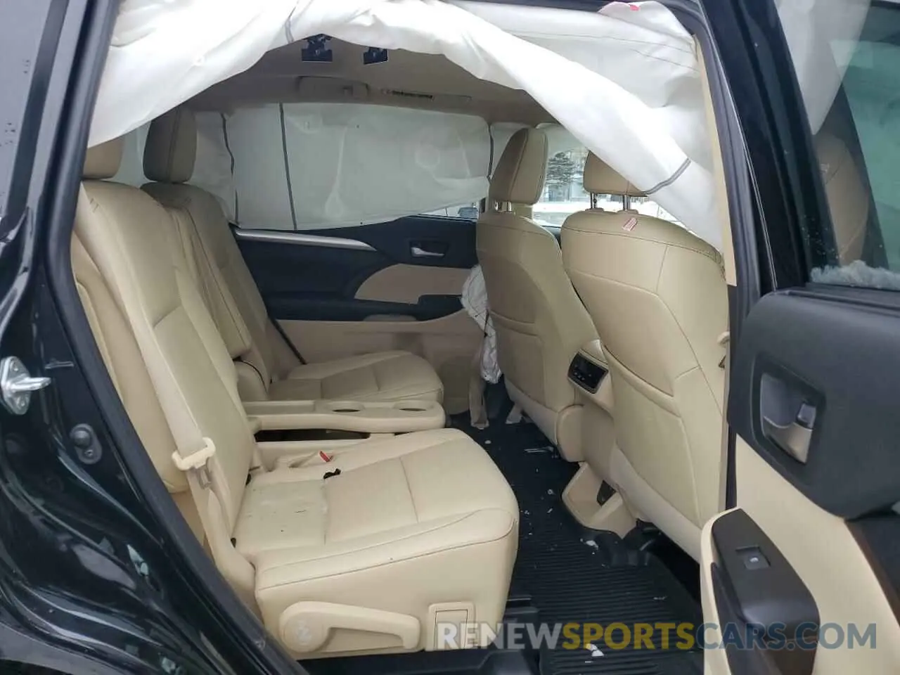 11 fotografías del automóvil dañado 5TDJZRFH8KS603676 TOYOTA HIGHLANDER 2019