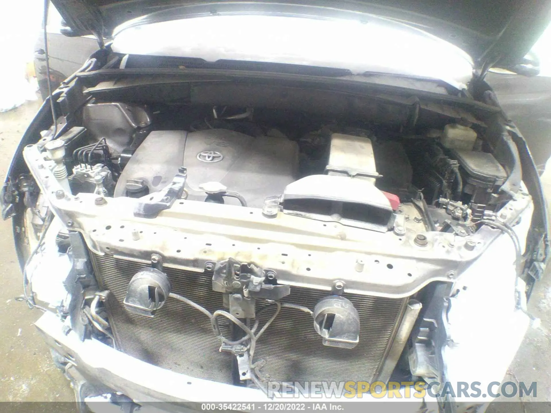 10 fotografías del automóvil dañado 5TDJZRFHXKS595368 TOYOTA HIGHLANDER 2019