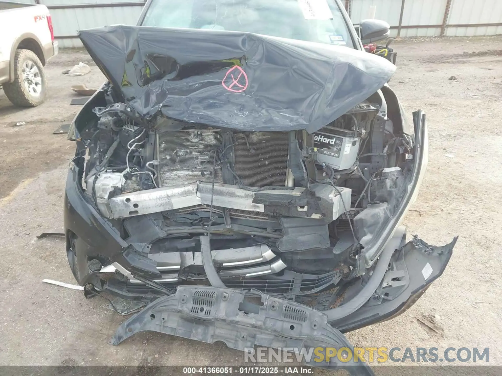 6 fotografías del automóvil dañado 5TDKZRFH0KS560116 TOYOTA HIGHLANDER 2019