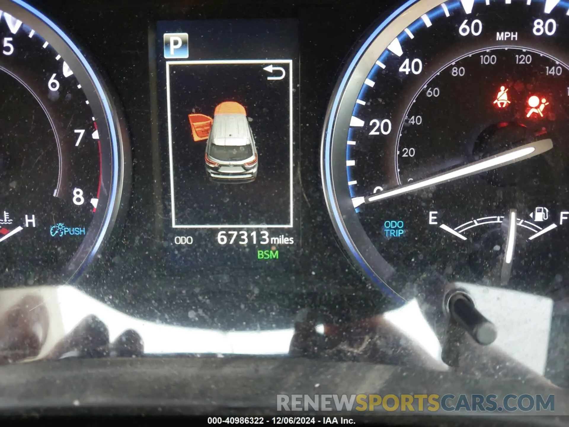 15 fotografías del automóvil dañado 5TDKZRFH3KS366017 TOYOTA HIGHLANDER 2019