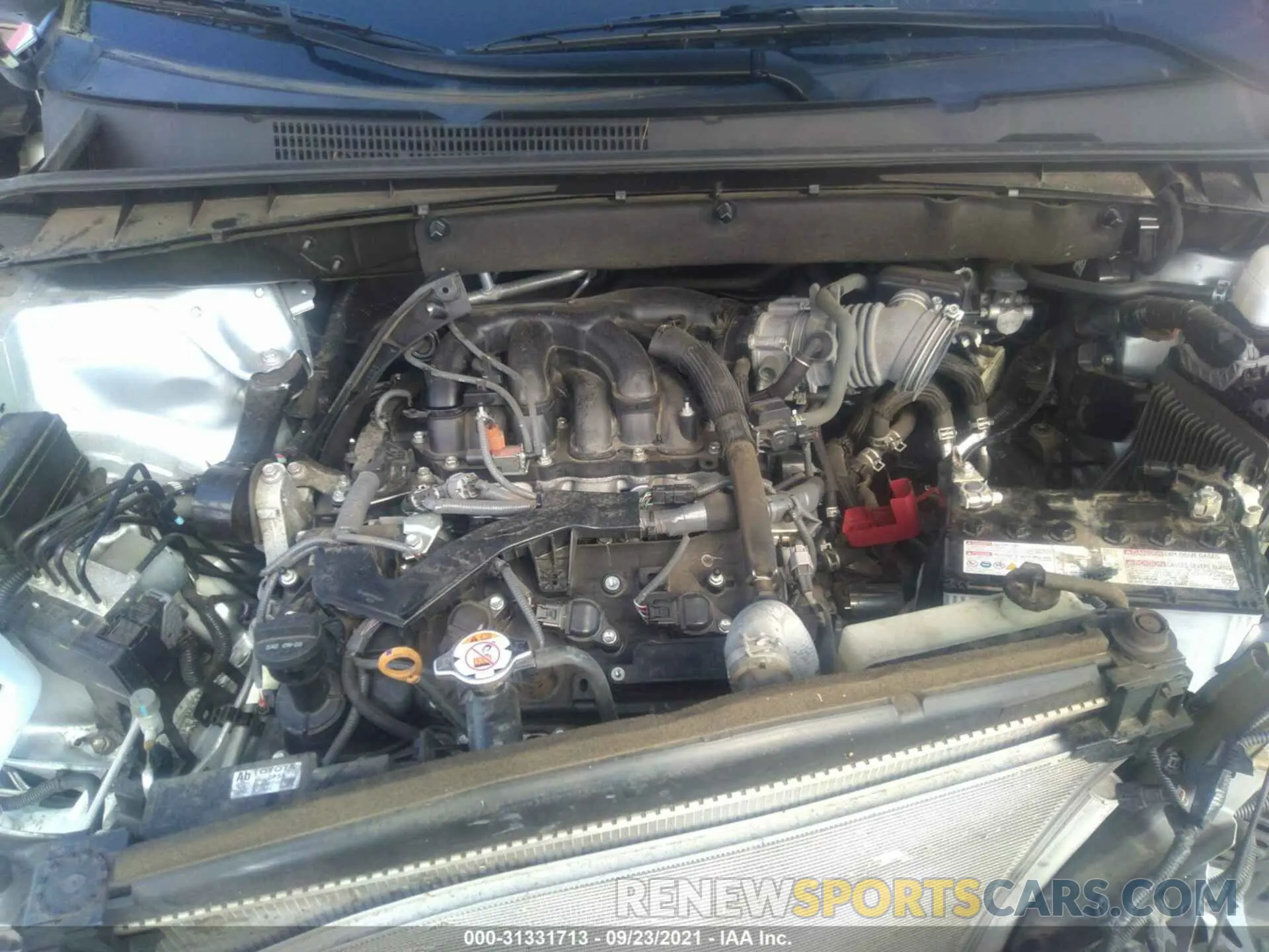 10 fotografías del automóvil dañado 5TDKZRFH4KS560586 TOYOTA HIGHLANDER 2019