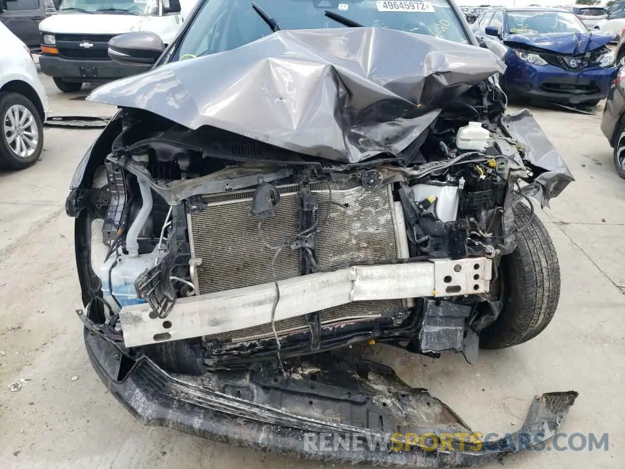 9 fotografías del automóvil dañado 5TDKZRFH7KS567614 TOYOTA HIGHLANDER 2019