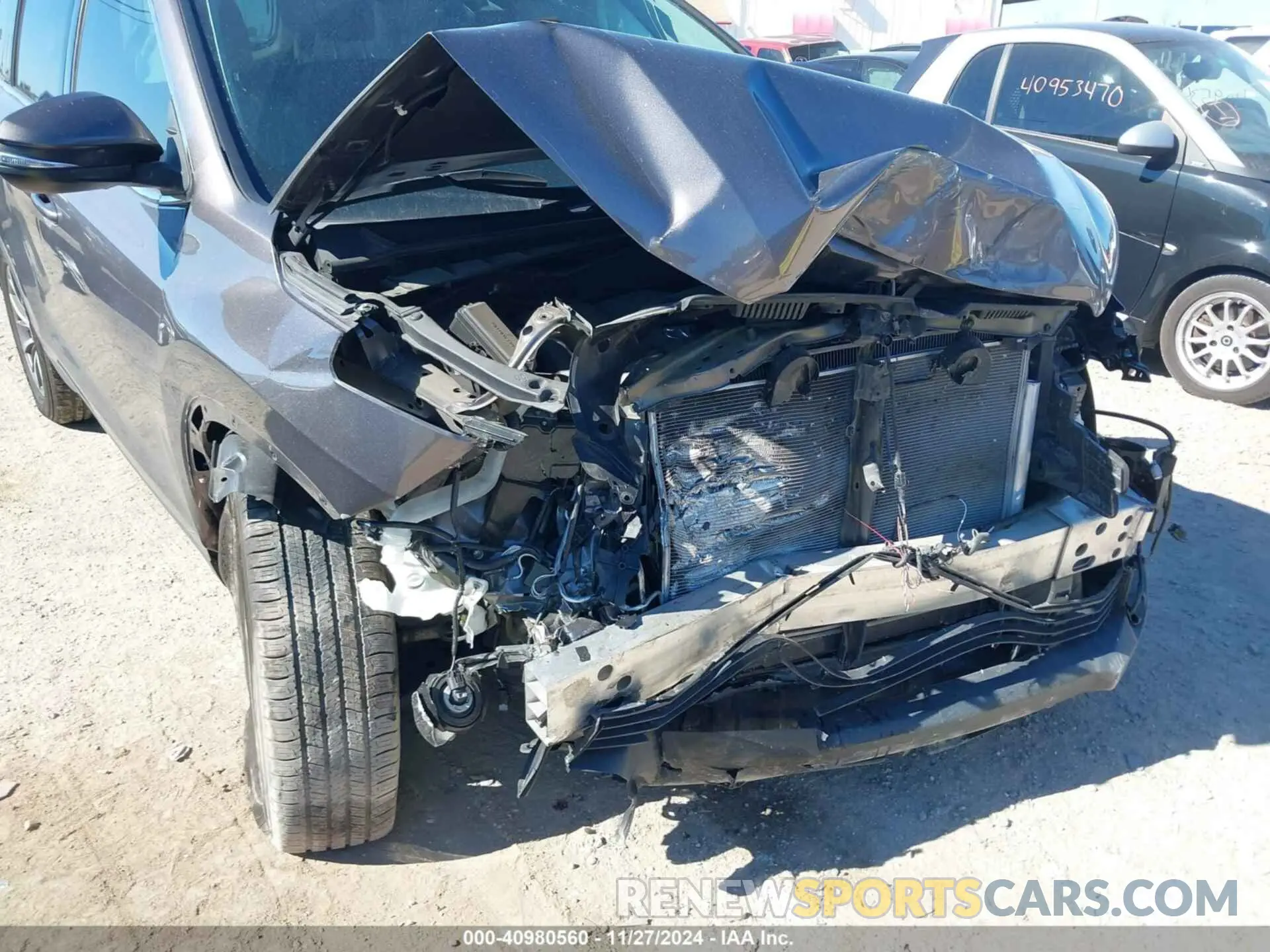 6 fotografías del automóvil dañado 5TDKZRFH8KS574460 TOYOTA HIGHLANDER 2019