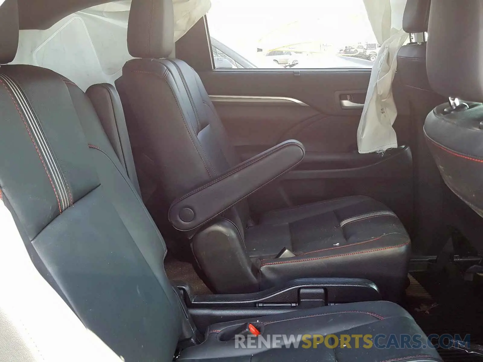 6 fotografías del automóvil dañado 5TDKZRFH9KS340344 TOYOTA HIGHLANDER 2019