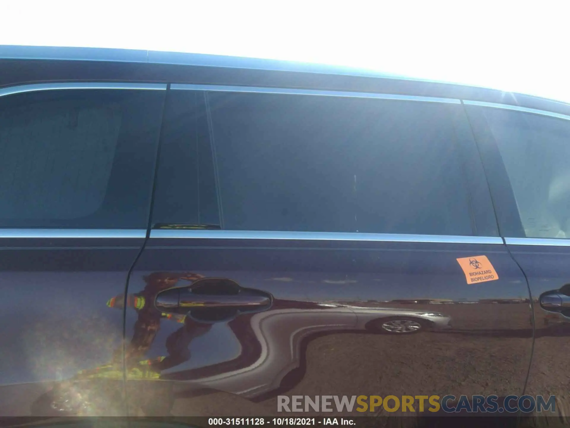 8 fotografías del automóvil dañado 5TDKZRFHXKS370355 TOYOTA HIGHLANDER 2019