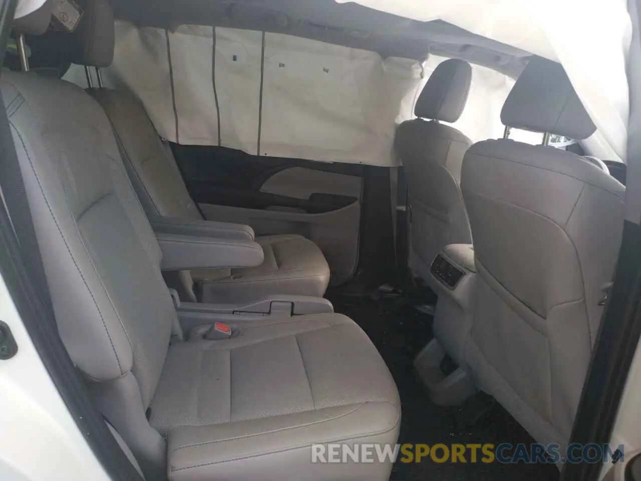 6 fotografías del automóvil dañado 5TDYZRFH1KS349212 TOYOTA HIGHLANDER 2019