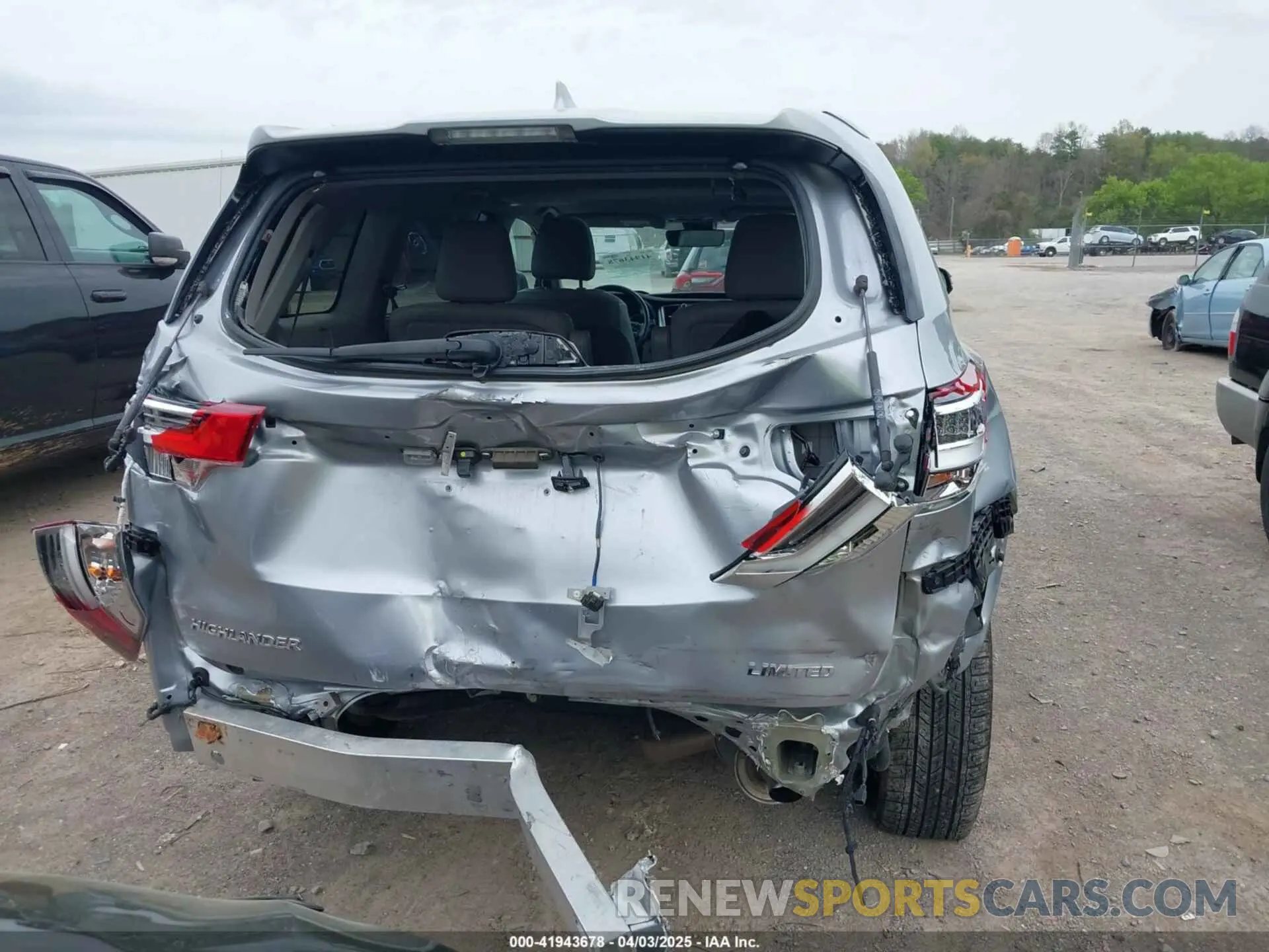 16 fotografías del automóvil dañado 5TDYZRFH4KS294657 TOYOTA HIGHLANDER 2019