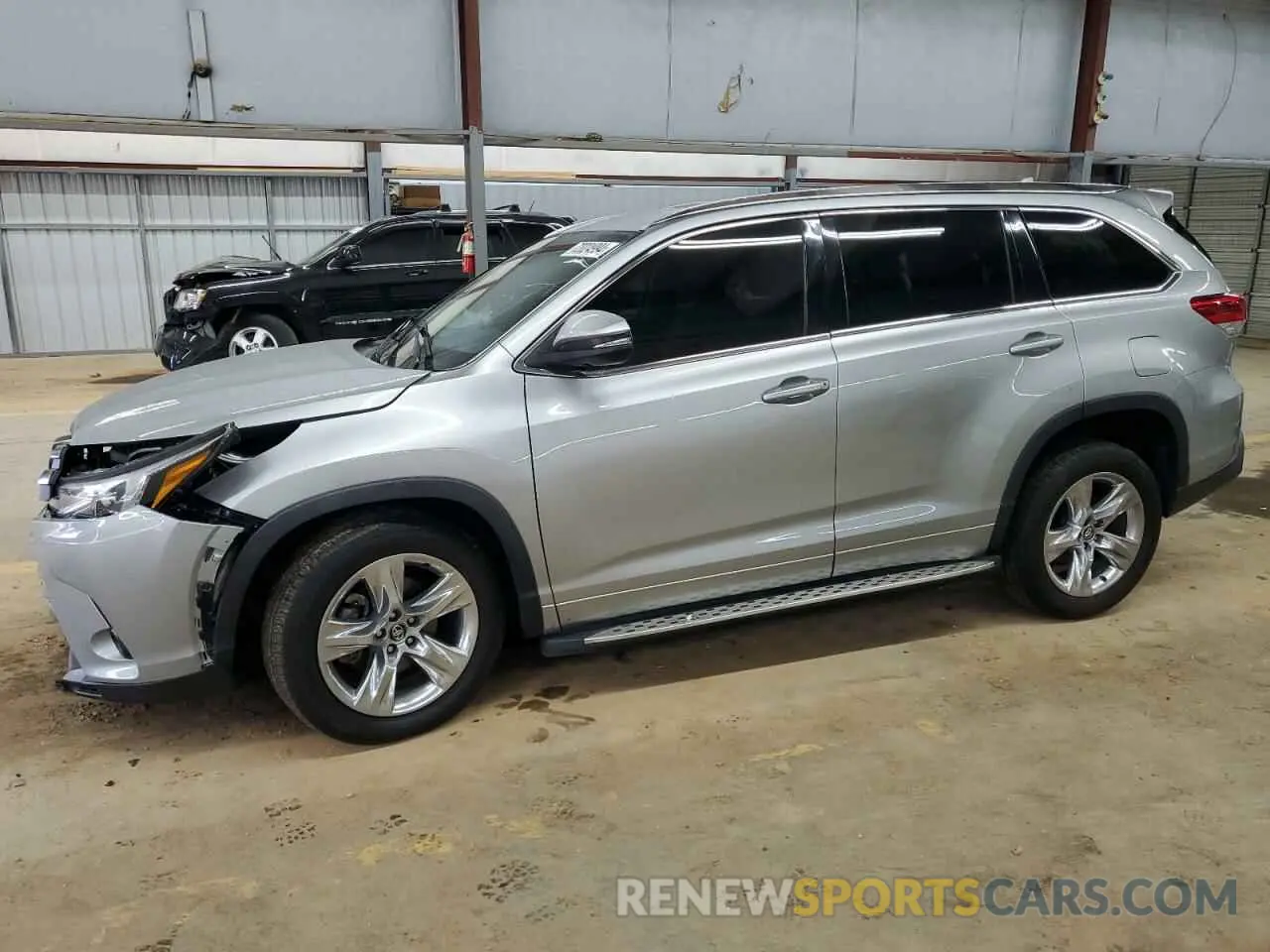 1 fotografías del automóvil dañado 5TDYZRFH6KS335113 TOYOTA HIGHLANDER 2019