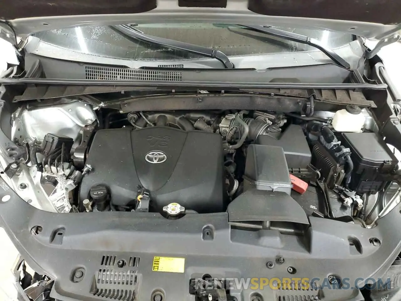12 fotografías del automóvil dañado 5TDYZRFH6KS335113 TOYOTA HIGHLANDER 2019