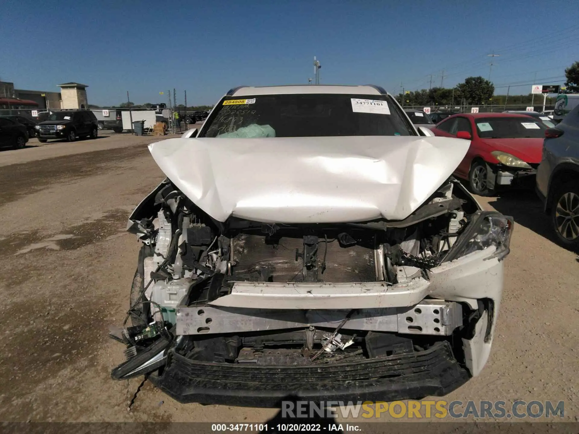 6 fotografías del automóvil dañado 5TDYZRFH7KS316893 TOYOTA HIGHLANDER 2019