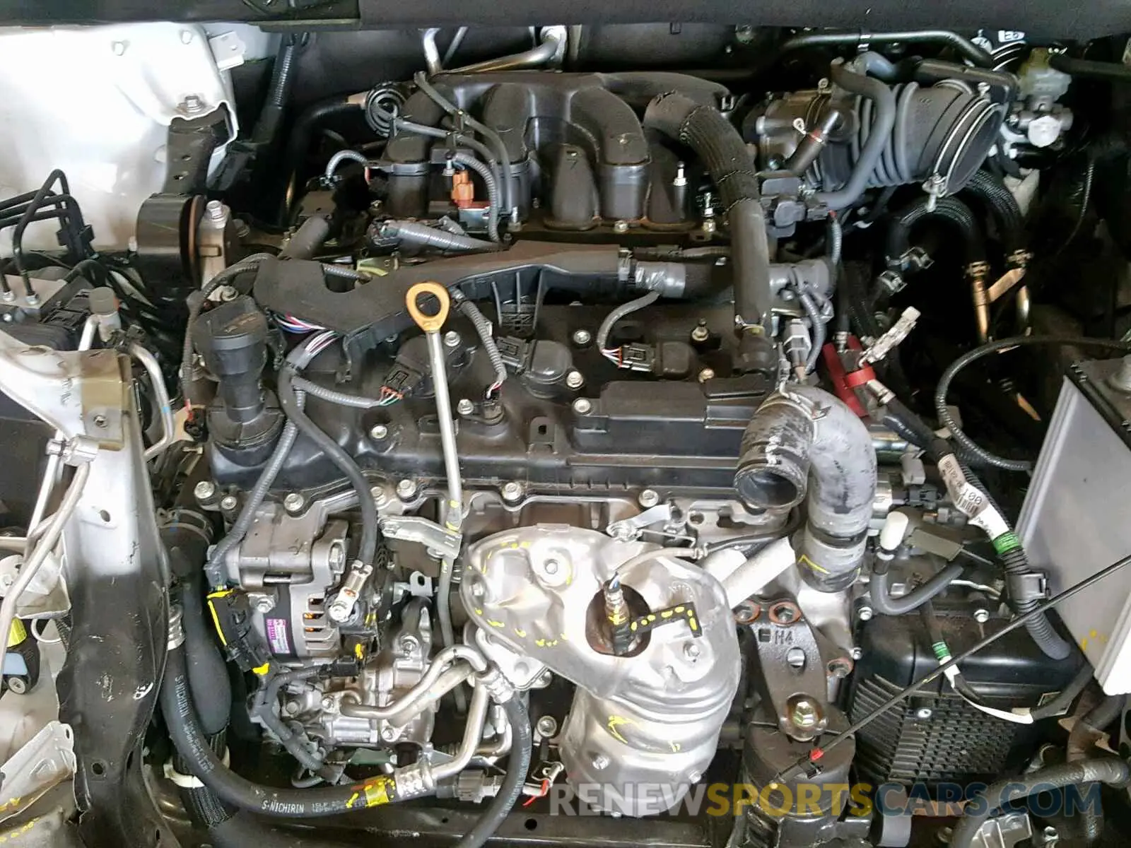7 fotografías del automóvil dañado 5TDYZRFHXKS300123 TOYOTA HIGHLANDER 2019
