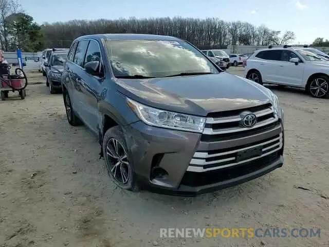 12 fotografías del automóvil dañado 5TDZARFH3KS049540 TOYOTA HIGHLANDER 2019