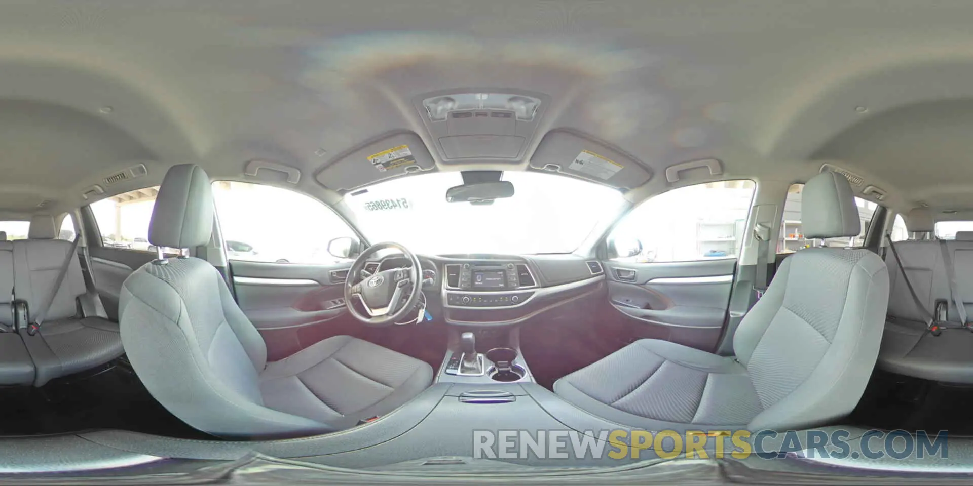 15 fotografías del automóvil dañado 5TDZARFH5KS051483 TOYOTA HIGHLANDER 2019