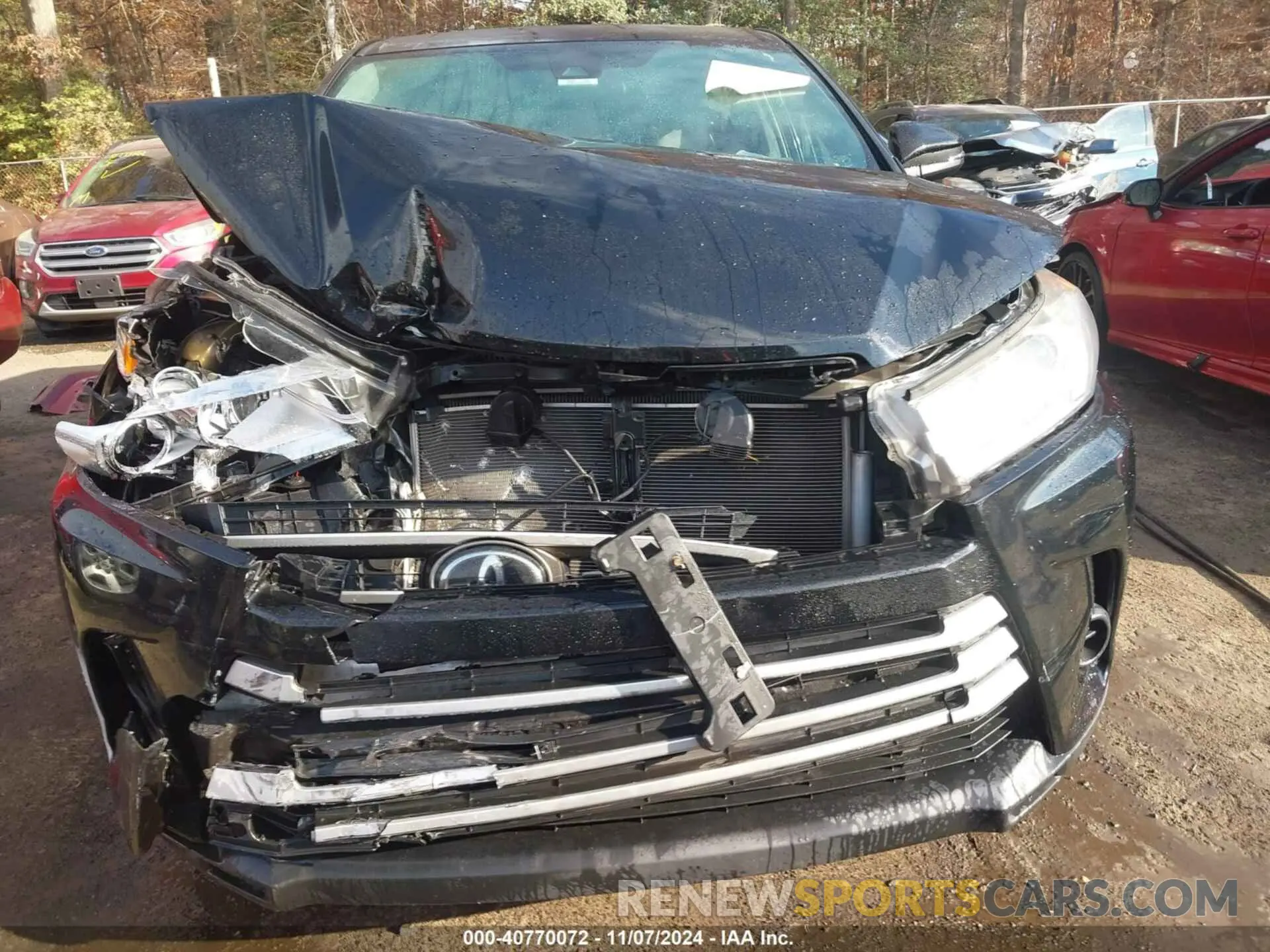 12 fotografías del automóvil dañado 5TDZARFH6KS057017 TOYOTA HIGHLANDER 2019