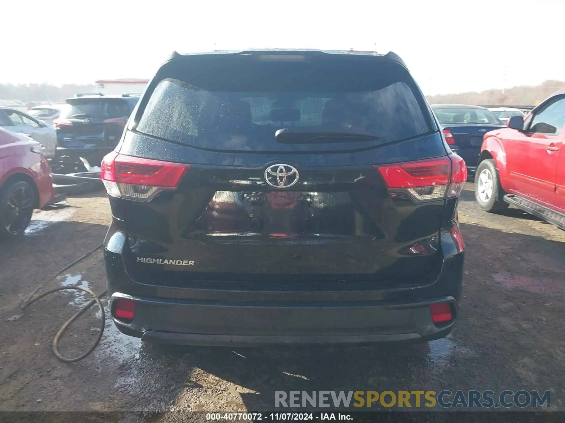 16 fotografías del automóvil dañado 5TDZARFH6KS057017 TOYOTA HIGHLANDER 2019