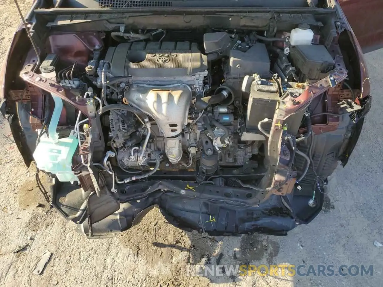 12 fotografías del automóvil dañado 5TDZARFH7KS042302 TOYOTA HIGHLANDER 2019