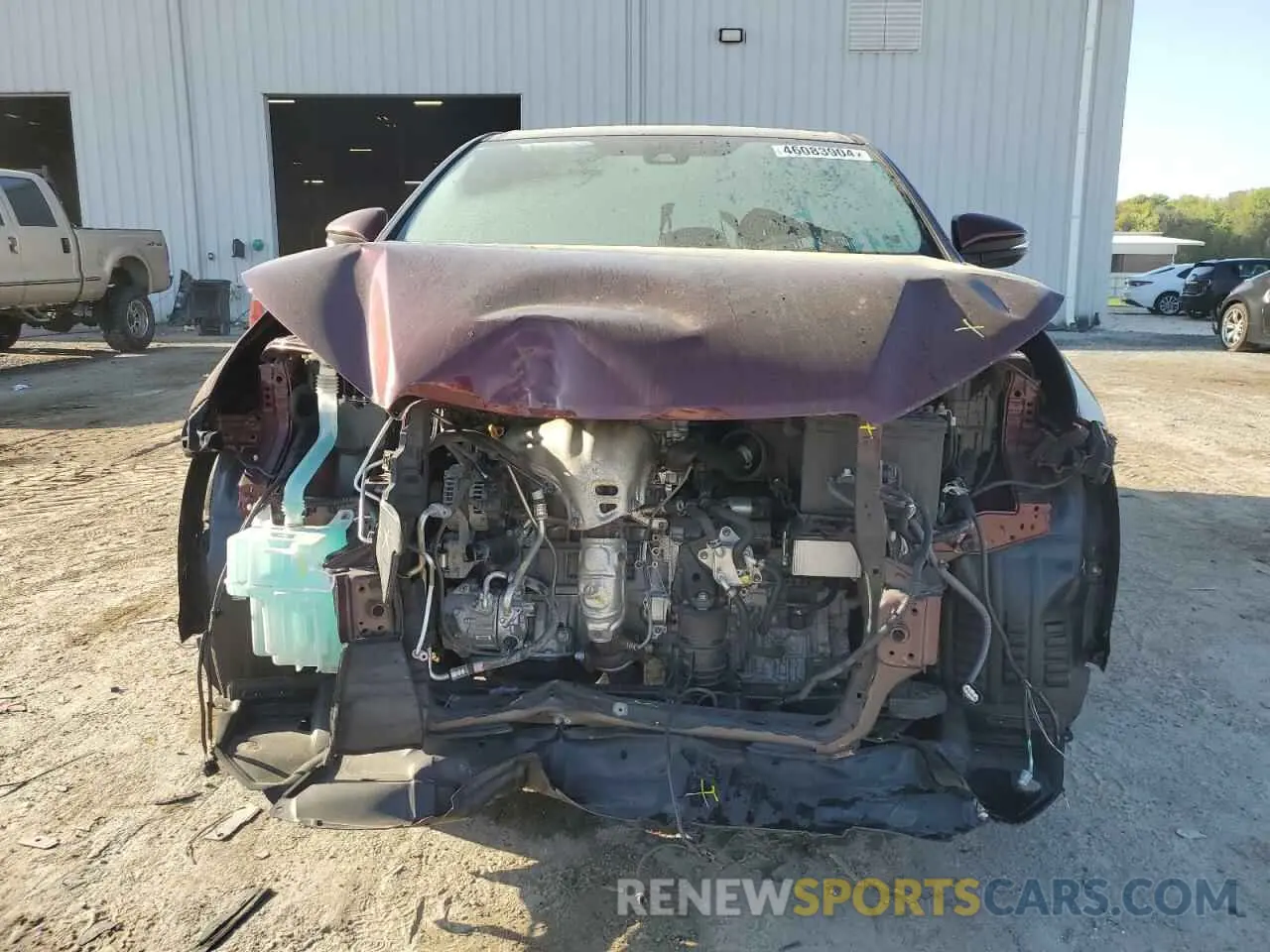 5 fotografías del automóvil dañado 5TDZARFH7KS042302 TOYOTA HIGHLANDER 2019