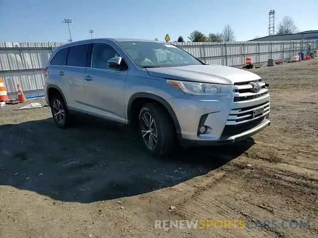 12 fotografías del automóvil dañado 5TDZZRFH0KS351764 TOYOTA HIGHLANDER 2019