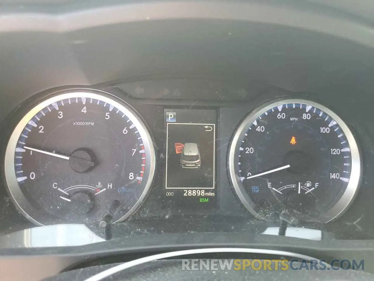 9 fotografías del automóvil dañado 5TDZZRFH4KS305161 TOYOTA HIGHLANDER 2019