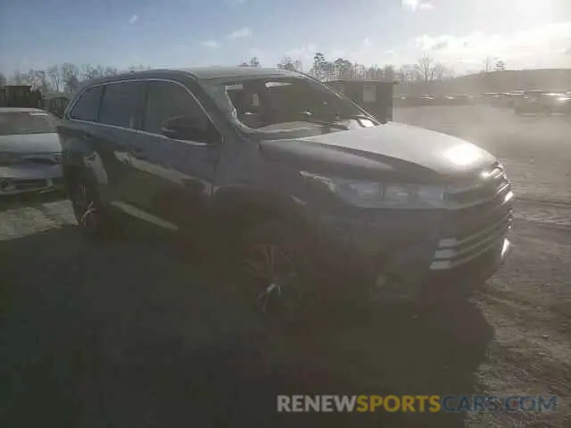 11 fotografías del automóvil dañado 5TDZZRFH4KS306536 TOYOTA HIGHLANDER 2019