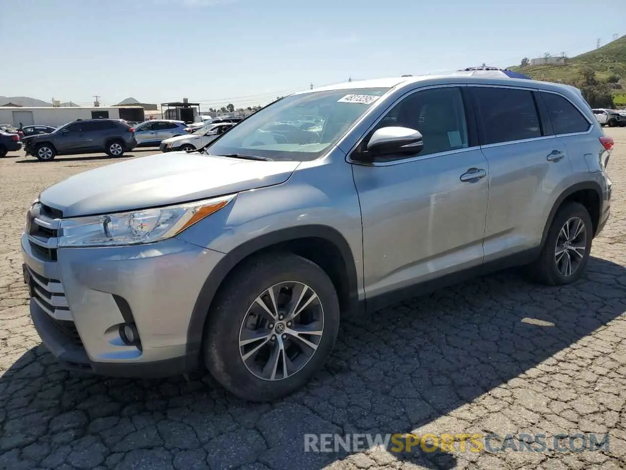1 fotografías del automóvil dañado 5TDZZRFH4KS309002 TOYOTA HIGHLANDER 2019