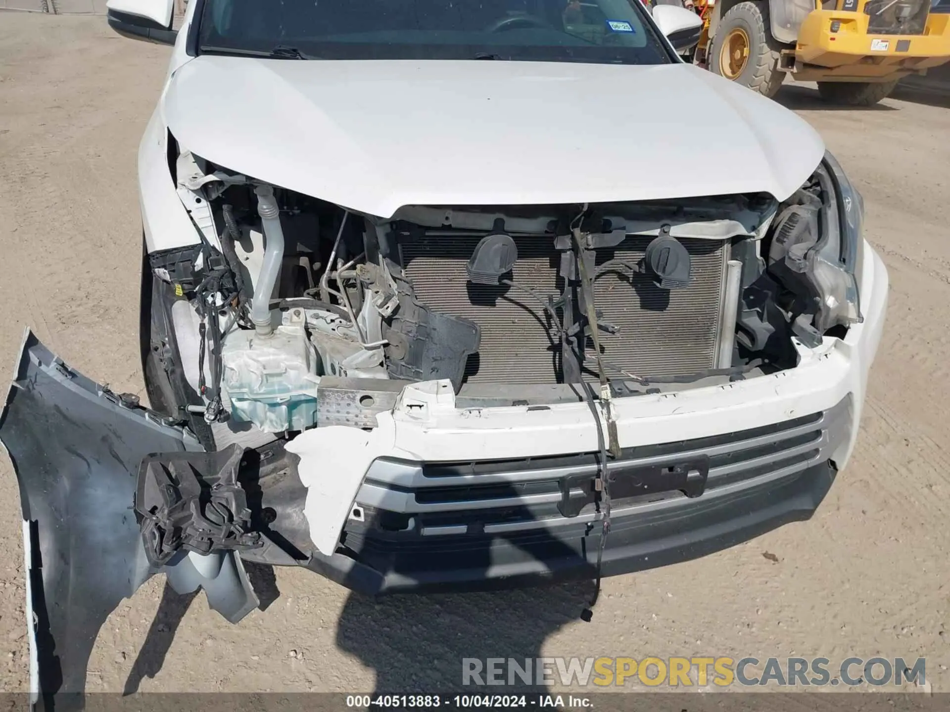 6 fotografías del automóvil dañado 5TDZZRFH5KS289553 TOYOTA HIGHLANDER 2019
