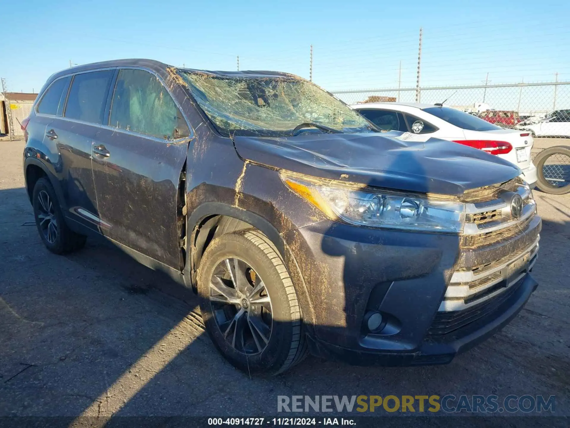 1 fotografías del automóvil dañado 5TDZZRFH6KS310944 TOYOTA HIGHLANDER 2019