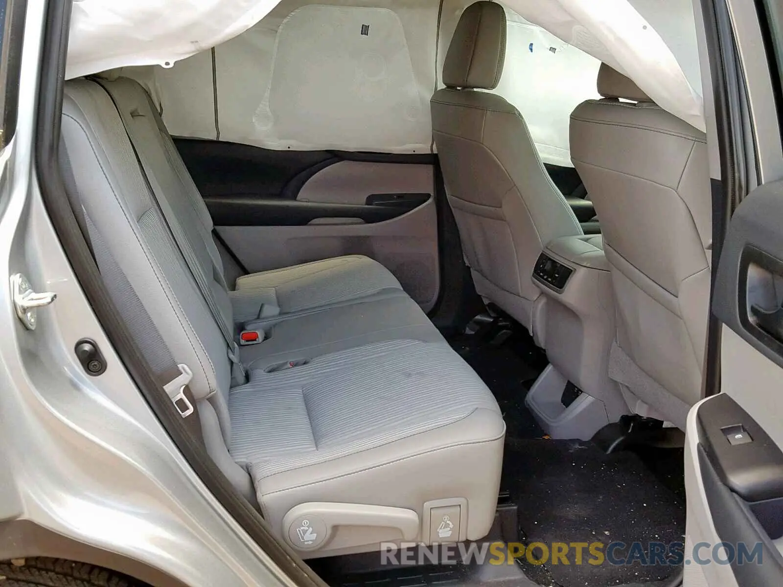 6 fotografías del automóvil dañado 5TDZZRFH7KS308524 TOYOTA HIGHLANDER 2019