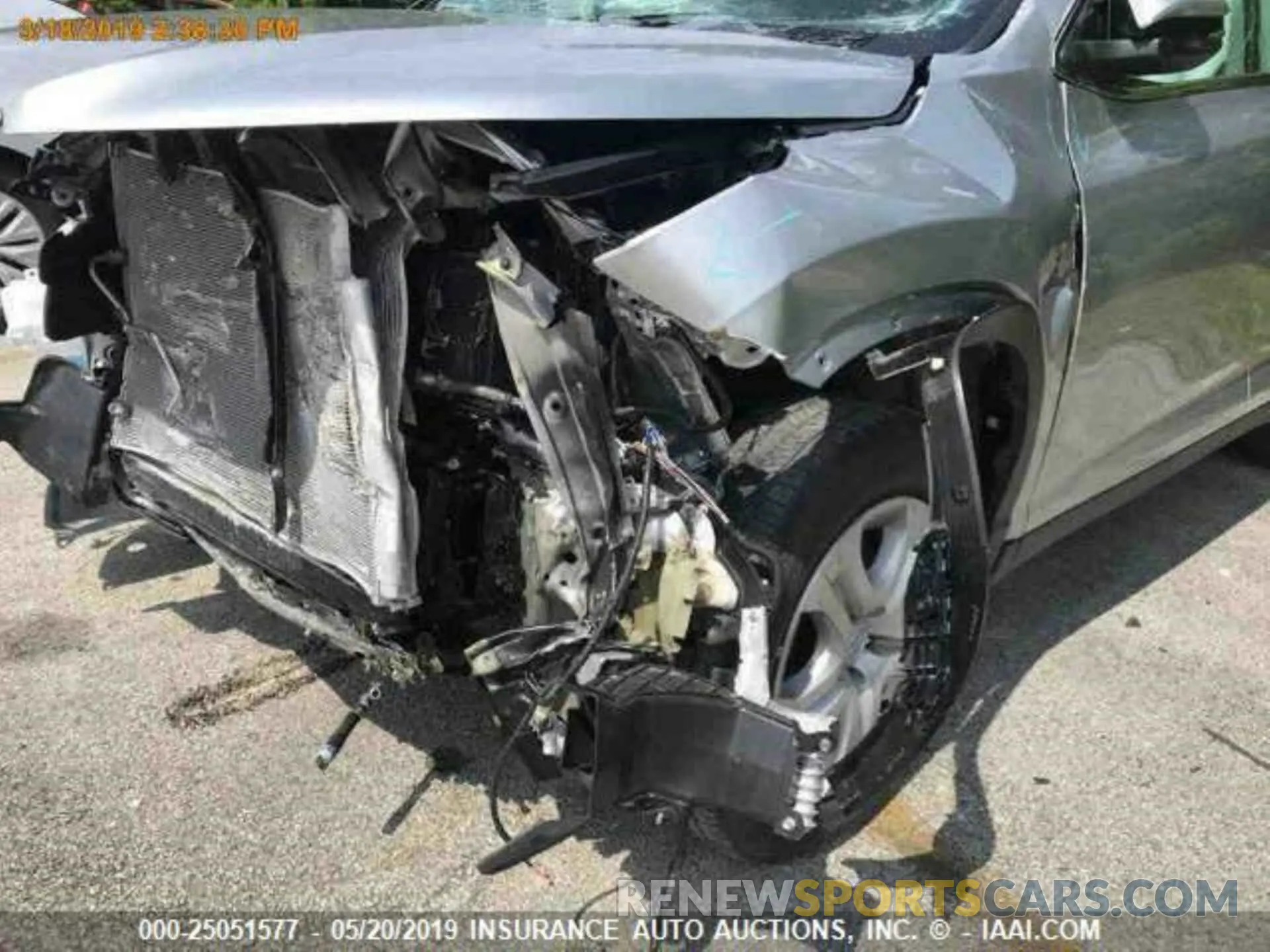6 fotografías del automóvil dañado 5TDZZRFH8KS298697 TOYOTA HIGHLANDER 2019