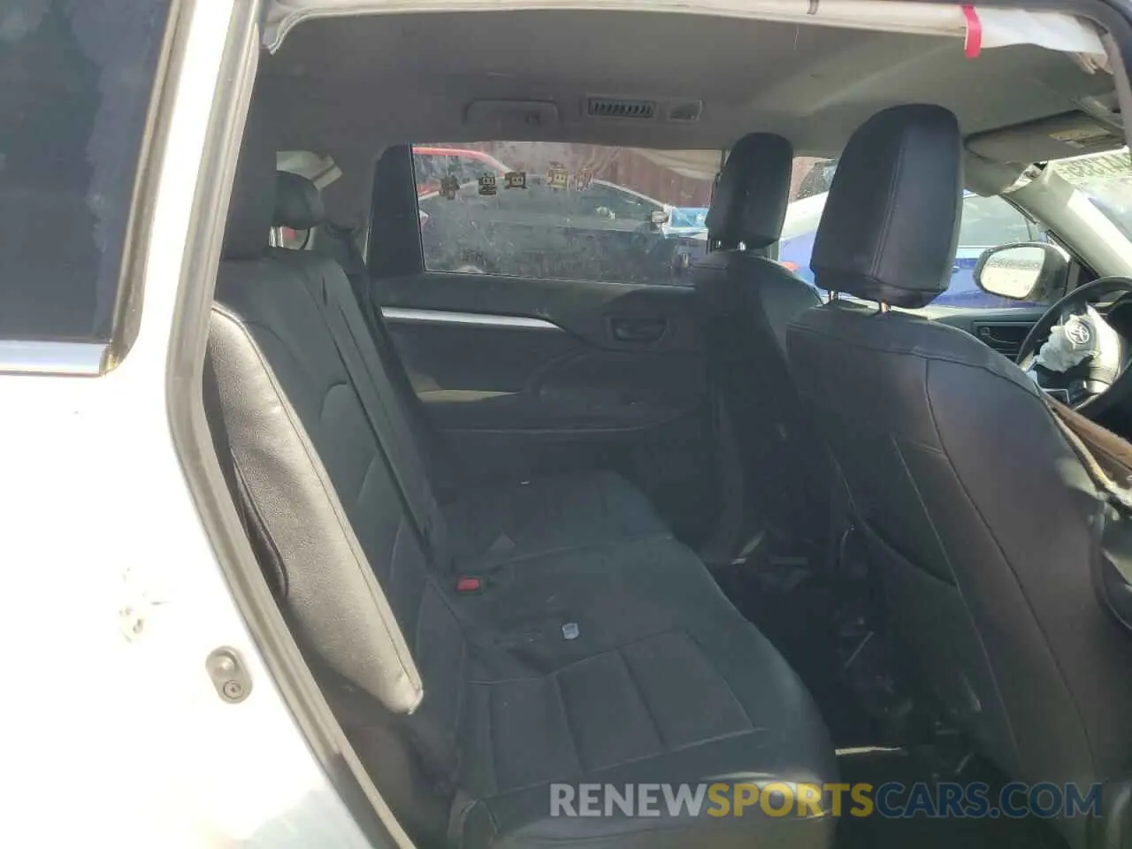 11 fotografías del automóvil dañado 5TDZZRFHXKS299737 TOYOTA HIGHLANDER 2019