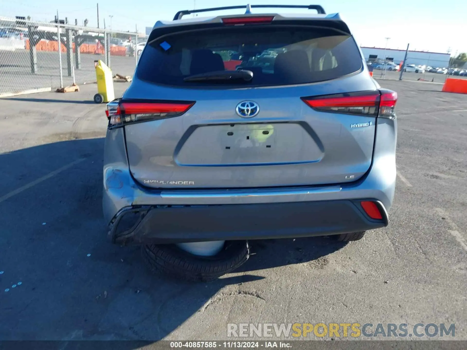 16 fotografías del automóvil dañado 5TDBBRCH3LS004425 TOYOTA HIGHLANDER 2020
