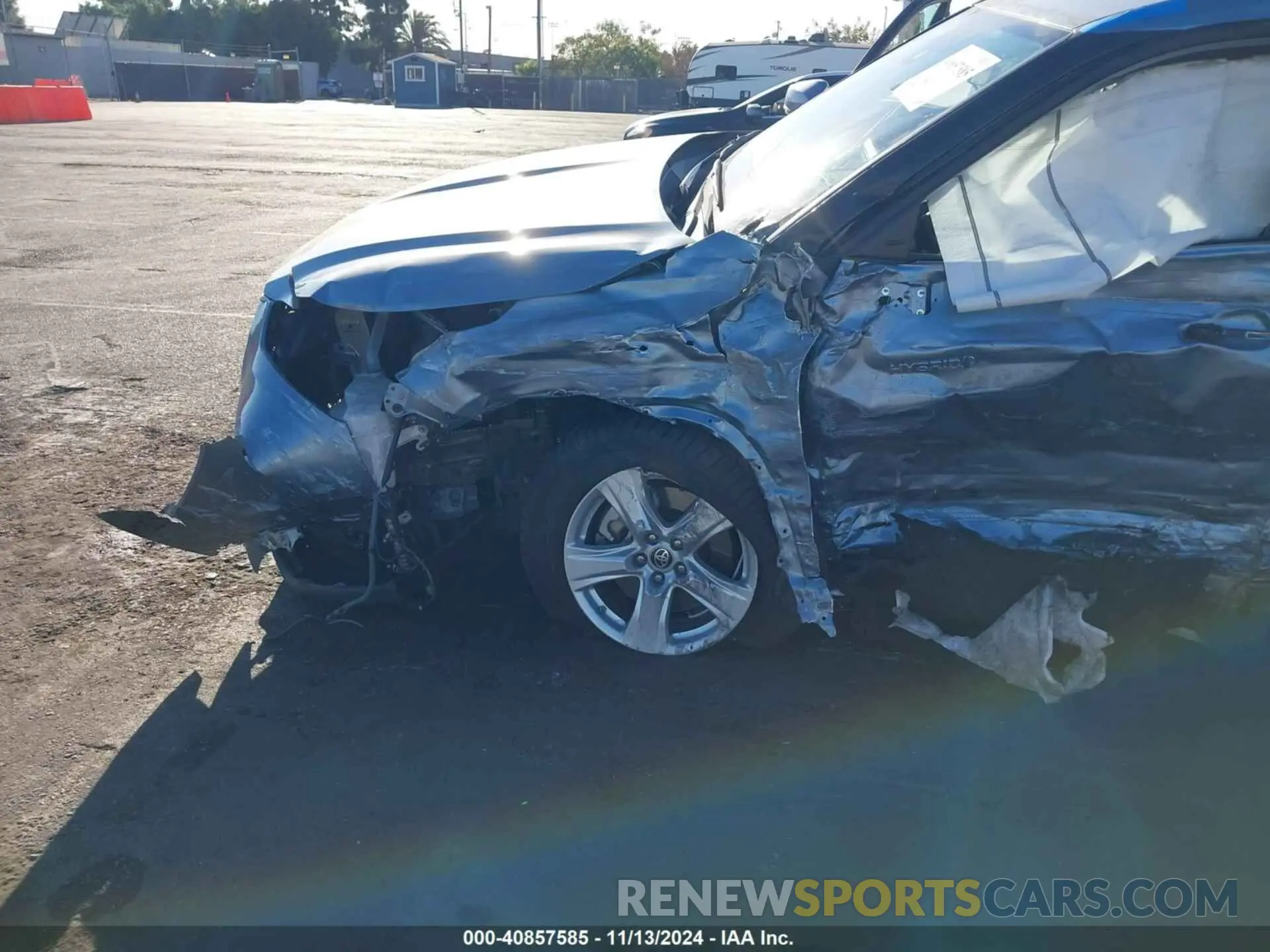 17 fotografías del automóvil dañado 5TDBBRCH3LS004425 TOYOTA HIGHLANDER 2020