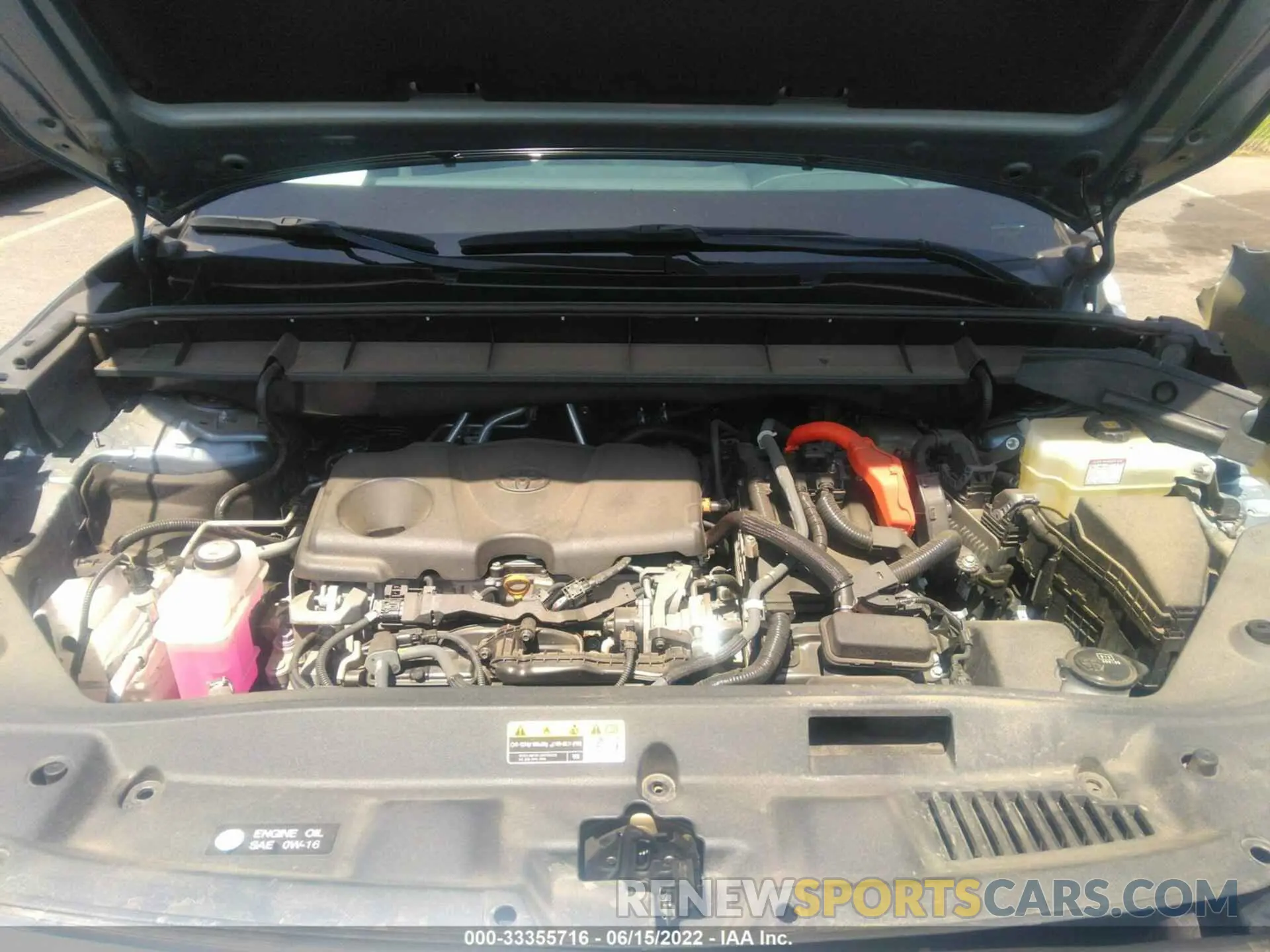 10 fotografías del automóvil dañado 5TDBBRCH5LS006077 TOYOTA HIGHLANDER 2020