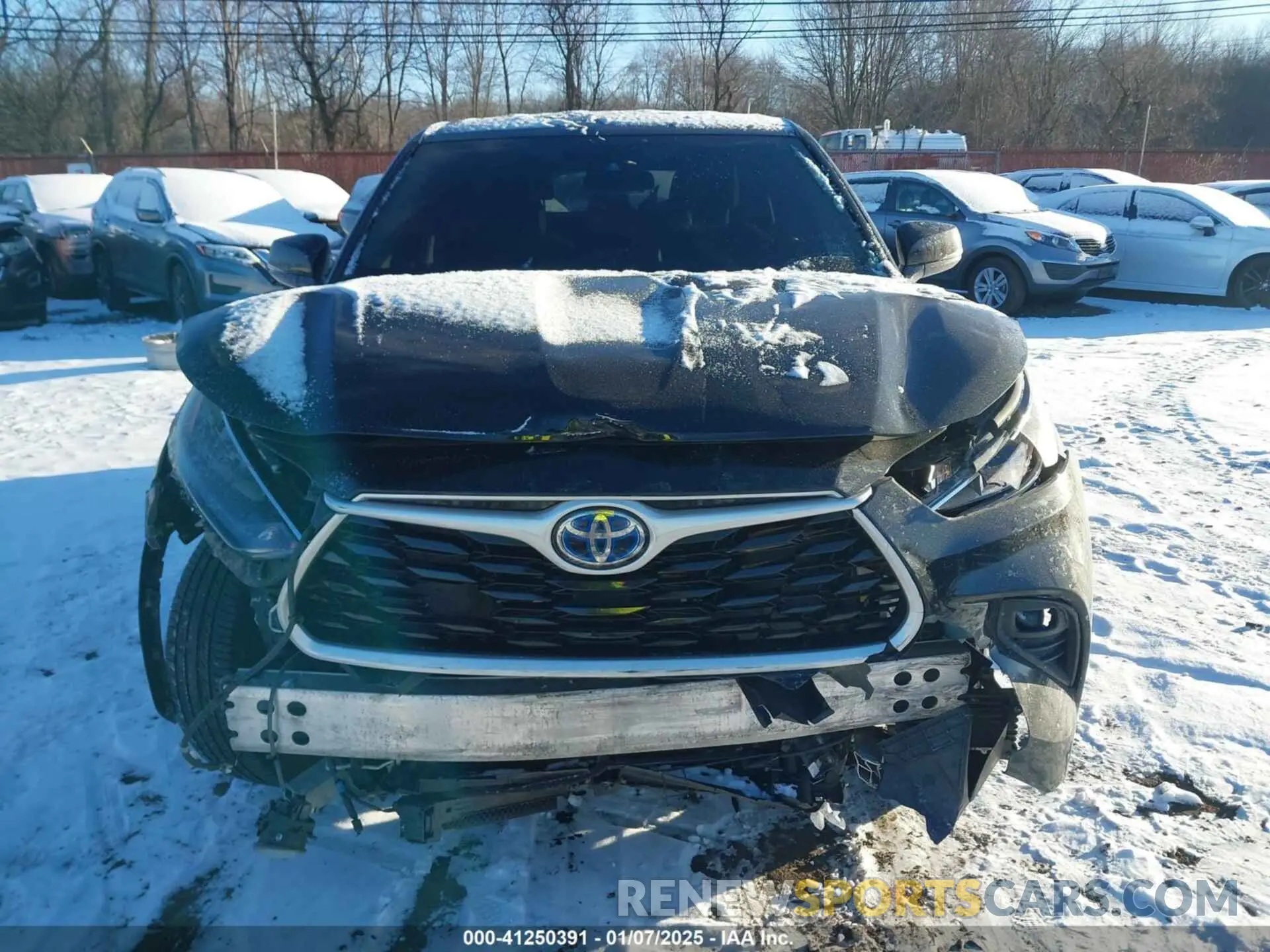 12 fotografías del automóvil dañado 5TDBBRCH7LS504782 TOYOTA HIGHLANDER 2020